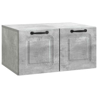 vidaXL Mueble Para Tv De Pared Gris Hormig&oacute;n 59,5 X 41 X 30 Cm Vidaxl