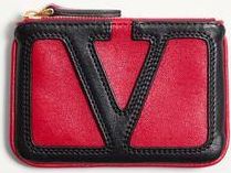 Valentino Garavani Portachiavi Valentino Garavani Viva Superstar In Nappa Donna ROSSO/NERO UNI