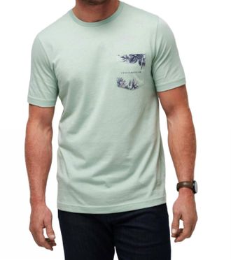 Travis Mathew Hypnotic Breeze T-Shirt In Light Green