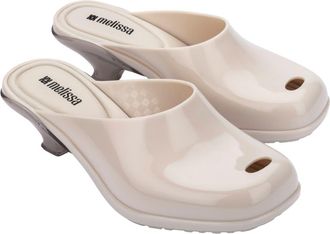 Melissa Gaia Mule in Light Beige at Nordstrom, Size 10