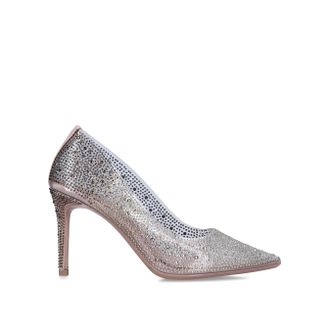 Carvela Womens Lovebird Vinyl Heels - Blush - Size UK 6