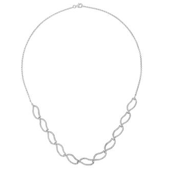Orphelia Dames 925 Sterling Zilveren Ketting - Zilver ZK-2795