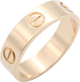 Cartier Gold Pink Gold (18K) Band Ring (Pre-Owned)