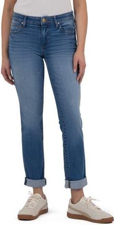Kut from the Kloth Catherine Cuffed Hem Boyfriend Jeans in Security at Nordstrom Rack, Size 2