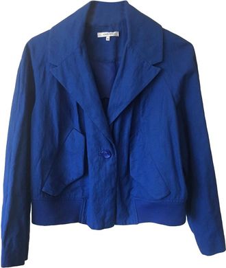 Carven Royal Blue Jacket Size 40