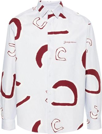 Jacquemus La Chemise Simon cotton shirt - men - Cotton - 48 - Blue