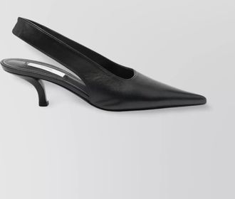 Toteme slingbacks leather back strap