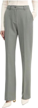 Guess Pantalones Anchos - Trousers - Mujer - Verde - L
