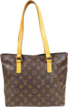 Louis Vuitton Brown Monogram Canvas Tote Bag (Pre-Owned)