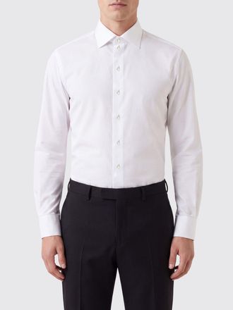 Giorgio Armani Classic Cotton Poplin Shirt with French Collar