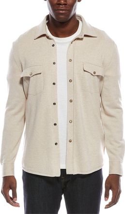 Brunello Cucinelli Wool, Cashmere, & Silk-Blend Overshirt