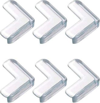 OEM Dailygoods - Protectores De Esquinas (6 Piezas) - Transparentes - Protecci&oacute;n De Bordes