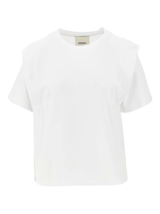 Isabel Marant Zelitos padded T-shirt - Wit