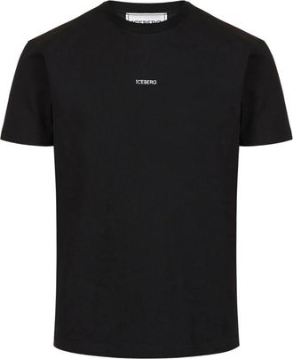 Iceberg Classic Regular Fit T-Shirt - Heren - T-shirts - Zwart - S - Katoen - Tops