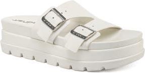 J/Slides Bianca Platform Sandal in White at Nordstrom Rack, Size 7.5