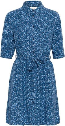 Cream Jurken - Dames - Shirt Kleedjes - Blauw - 3XL - Kleedjes