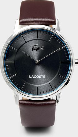 Lacoste Mens Crocorigin leather watch