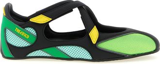 The Attico Womens Bicolor Polyethylene Ballet Flats