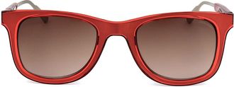 Linda Farrow KRIS VAN ASSCHE KVA61 C4 Mens Sunglasses Red Size 49