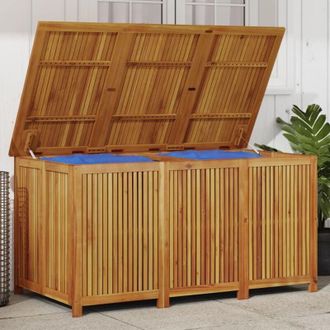 vidaXL Vidaxl - Contenitore da Giardino 150x80x75cm in Legno Massello di Acacia