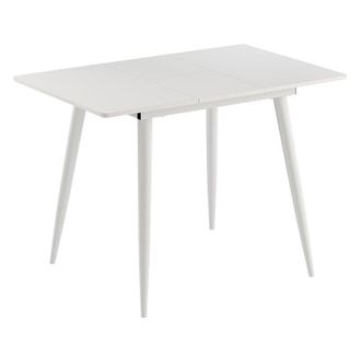 Vicco Mesa De Comedor Beaver, Blanco, 80 X 70 Cm Extensible Vicco