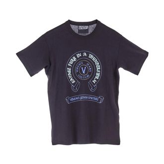 Versace Jeans Couture Tshirt Cigno - male - Versace Jeans Couture - T-Shirts - Black - XL - Tops