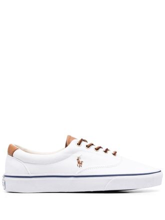 Polo Ralph Lauren Polo Pony-embroidered sneakers - White