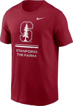 Nike Stanford Sideline Nike Mens Dri-FIT College T-Shirt in Red | 02ET69WSDN-ZK0