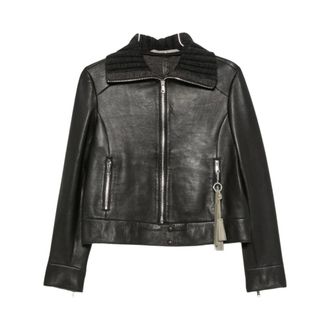 The Jack Leathers Mujer, Chaquetas, Negro, Talla: XS