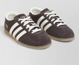 adidas suede leather low-top sneakers