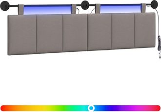 vidaXL Cabecero Colgante Topo Terciopelo Vidaxl