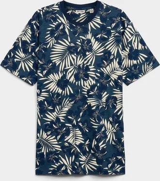 Only & Sons Mens Tropical flora T-shirt