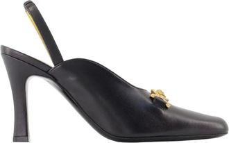 Versace T.90 Pumps - Dames - Pumps - Zwart - 36 EU - Leer - Schoenen