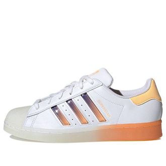 adidas (WMNS) adidas Superstar White Acid Orange GW4908