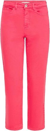 Ichi Vaqueros cropped - Jeans - Mujer - Rosa - W26 L32