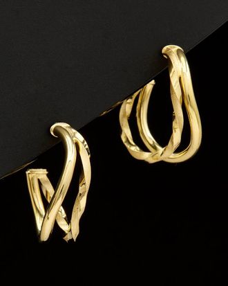 Italian Gold, Inc 14K Italian Gold Open Hoops