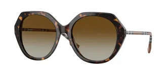 Burberry BE4375 Polarized 4017T5 Womens Sunglasses Tortoiseshell Size 55