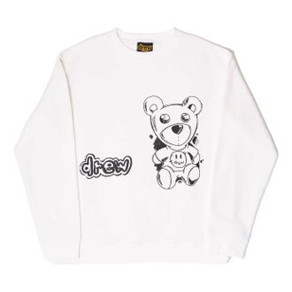 Drew House Theordore Sketch Crewneck Sweatshirt Off-White DR-SS21-74