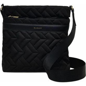 Radley London Holland Park - Quilt Small Ziptop Crossbody Bag in Black at Nordstrom