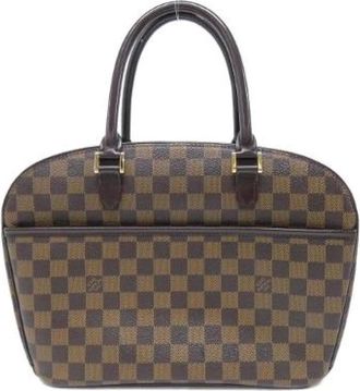 Louis Vuitton Pre-owned Handbags, female, Brown, Size: ONE SIZE Pre-owned Canvas Handbag
