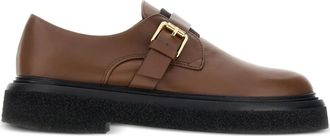 Max Mara Mocassini con fibbia - Marrone