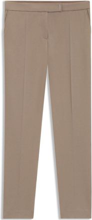 BOSS Slim-fit pants in micro-structured stretch fabric