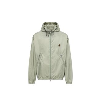 Moncler Moncler Hooded Windbreaker, Men, Green, Size: 1