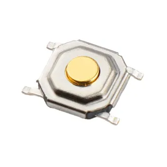 OEM 4000 Pezzi Pulsante Tattile Smd 4 X 4 X 1,5 Mm, Microinterruttore, 4 X 4 X 1,5 Mm, Testa In Rame, 4 Pin