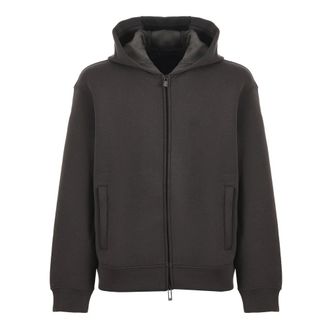 Emporio Armani Hombre, Sudaderas, Verde, Talla: S