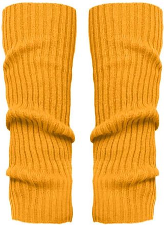 Generic 1Pair Fashion Ladies And Girls Fashion Leg Warmers Fit For Sport Thick Socks for Women (Yellow, One Size)