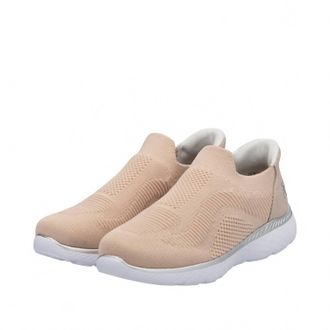 Rieker Womens Edith 72 Sneakers In Blush