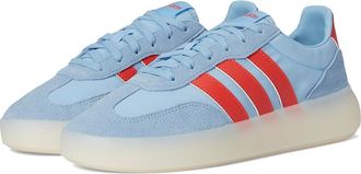 adidas Barreda Decode Womens Tennis Shoes Clear Sky/Bright Red/White : 10.5 B - Medium, Suede/Synthetic