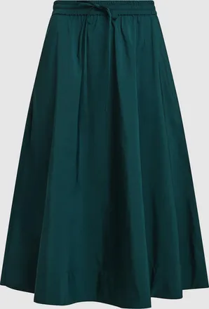 Essentiel Jupe Mi Longue Keely2 Vert Fonc&eacute;