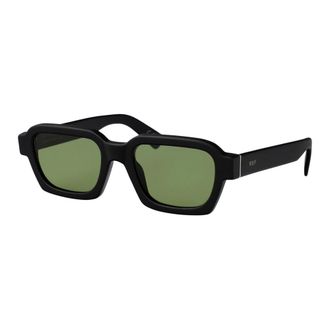 Retro Superfuture Sunglasses, unisex, Black, 52 MM, Caro Sunglasses